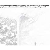 Wall-mounted rain shower Allegany