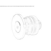 Built-in side shower with 1 jet Zhirnov