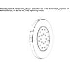 Built-in side shower Calcio