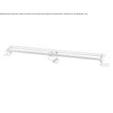 Stainless steel water drainage channel Osny