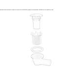 Channel shower plates with a ø 60 mm hole Wauregan