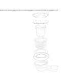 ABS shower drain Bunkie