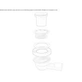ABS shower drain Bunkie