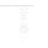 ABS shower drain Bunkie