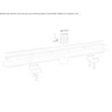 Stainless steel shower drain Kercem