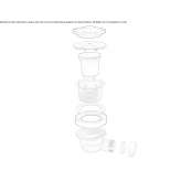 ABS shower drain Bunkie