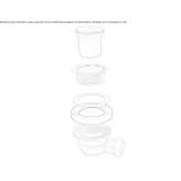 ABS shower drain Bunkie