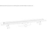 Stainless steel shower drain Gulubovo