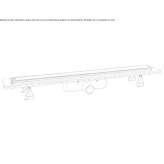 Stainless steel shower drain Gulubovo