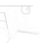 Stainless steel shower drain Romani