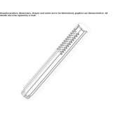 Single-jet hand shower with anti-limescale system Kerman