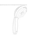 Hand shower with 4 jets Livyntsi