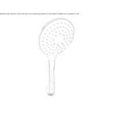 Shower head with anti-limescale system Kissamos