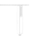 Shower head with anti-limescale system Kissamos