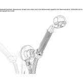 Wall-mounted shower head with handle Strelka