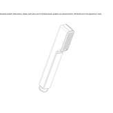 ABS shower head with an anti-limescale system Loiching