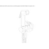 ABS hand shower/toilet sprayer Anger