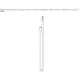 Stainless steel wall shower Lalor