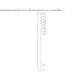 Hand shower with hose Sacu
