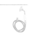 Brass shower head with hose Molkom