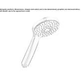 3-jet hand shower Rodi
