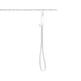 Wall-mounted shower head with handle Kanepi