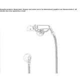 Hand shower with hose and handle Okemos