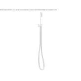 Wall-mounted shower head with hose Kanepi