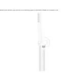 Wall shower with 1 jet, made of stainless steel Kolin