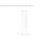 Stainless steel shower head with hose and plate Demonte