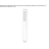 Stainless steel hand shower with 1 jet Kolin