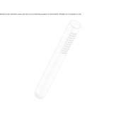 1-jet stainless steel hand shower Wendtorf