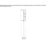ABS hand shower with 1 jet Turlock