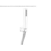 Wall-mounted shower head with handle Sarandi