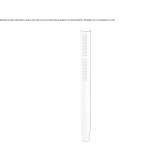 Stainless steel shower head with hose Loceri