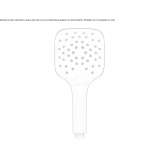 3-jet hand shower Boswell