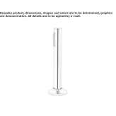 Chrome-plated brass shower head with bathtub hose Wickham