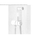 Wall-mounted shower head with handle Engure