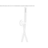 Hand shower with shower hose Mayfield