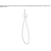 Wall-mounted bath/shower faucet set with hand shower Marquion