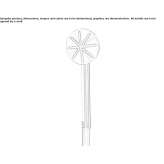 Stainless steel shower head Danforth