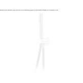 Stainless steel wall shower with hose Belz