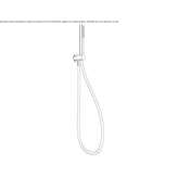 ABS shower head with hose Tofield