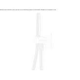 Stainless steel wall shower with hose Jagual