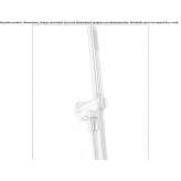 Stainless steel shower head with hose Huampara