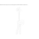 Stainless steel wall shower with hose Jagual