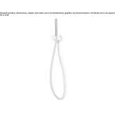 1-hole stainless steel shower mixer with hand shower Marquion