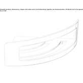 Bathroom wall shelf made of stainless steel Ancenis