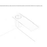 Steel toothbrush holder/wall shelf in the bathroom Muizen