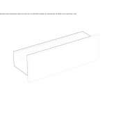 Wall shelf for the bathroom Uludere